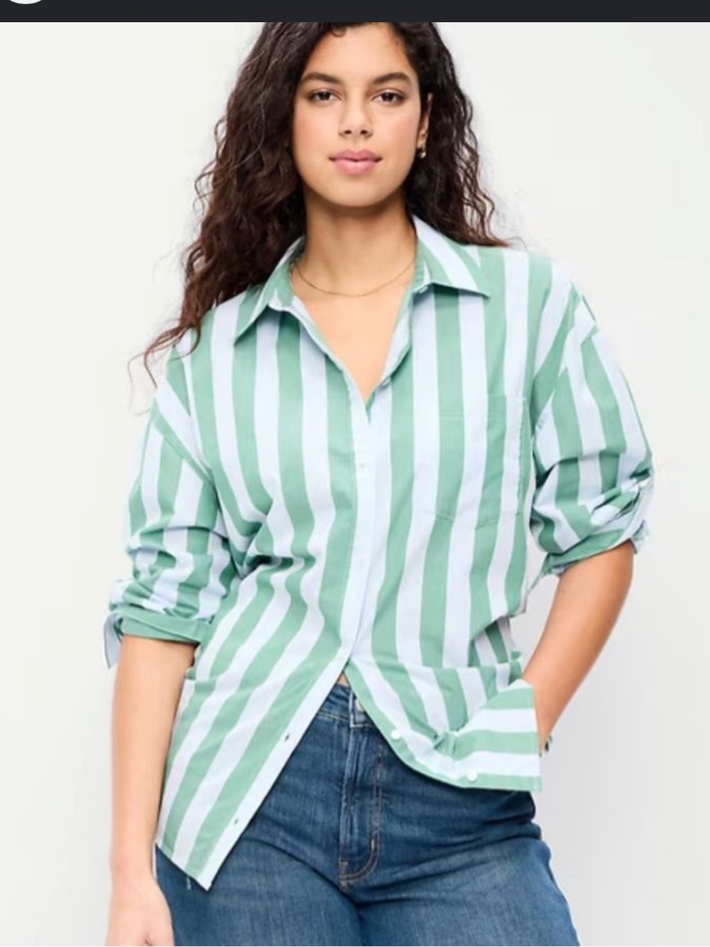 Old Navy Boyfriend Shirt